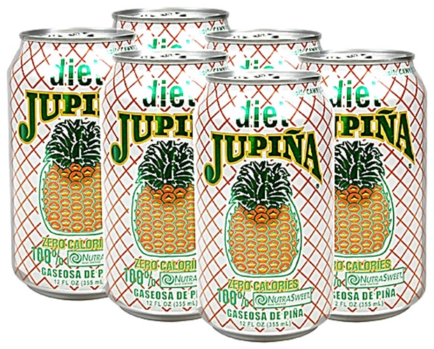 Jupiña Diet Six Pack 12 Oz Cans